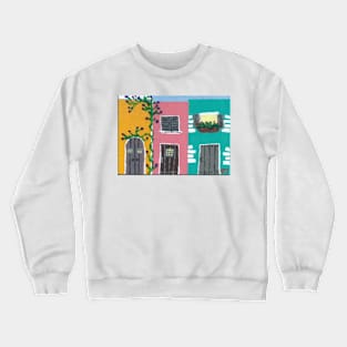 Old San Juan Painting Crewneck Sweatshirt